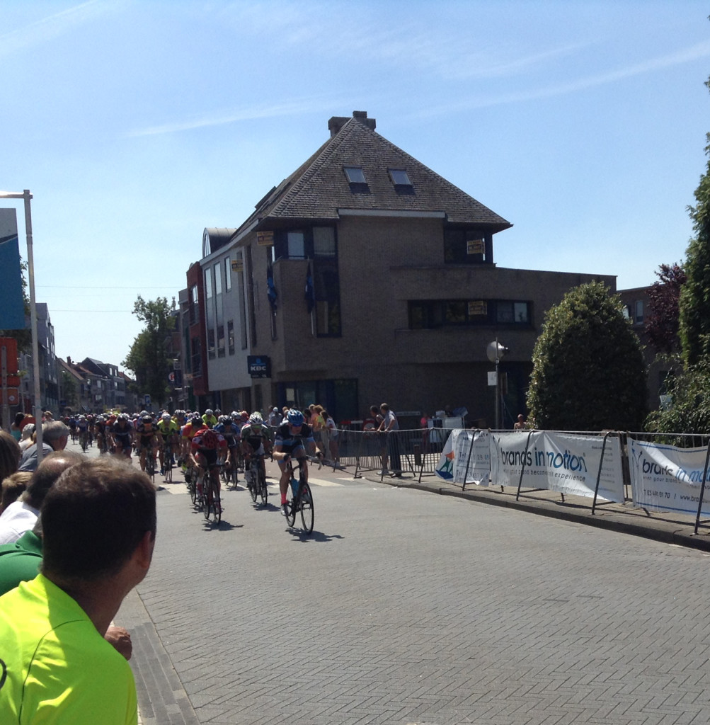 Leading peloton