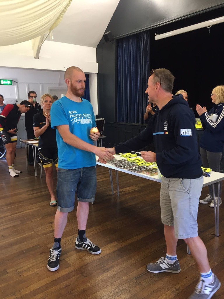 Alex wins Horsmonden SERRL Sept 2015